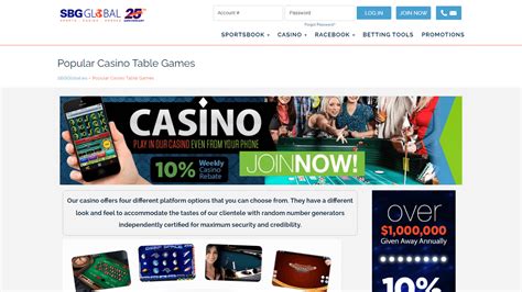 Sbg Global Casino Apostas