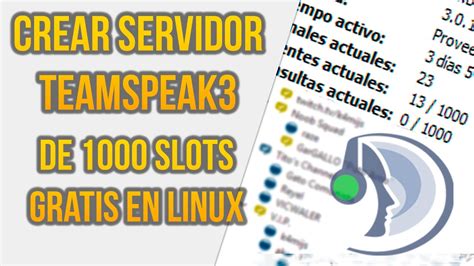 Servidor De Teamspeak Slot Limite