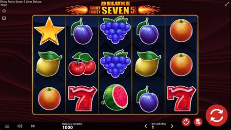 Shiny Fruity Seven 5 Lines Pokerstars