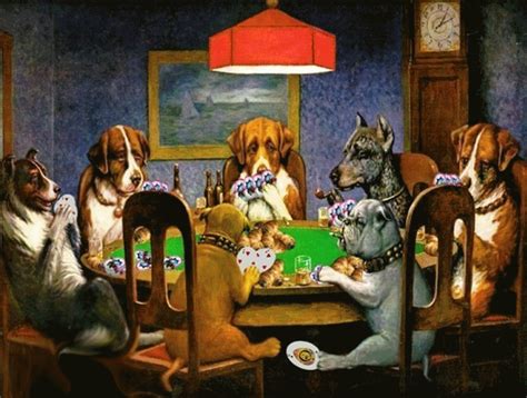 Significado Cuadro Perros Jugando Poker