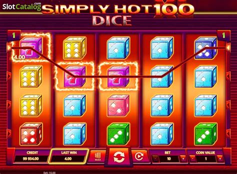 Simply Hot Xl 100 Dice Slot Gratis