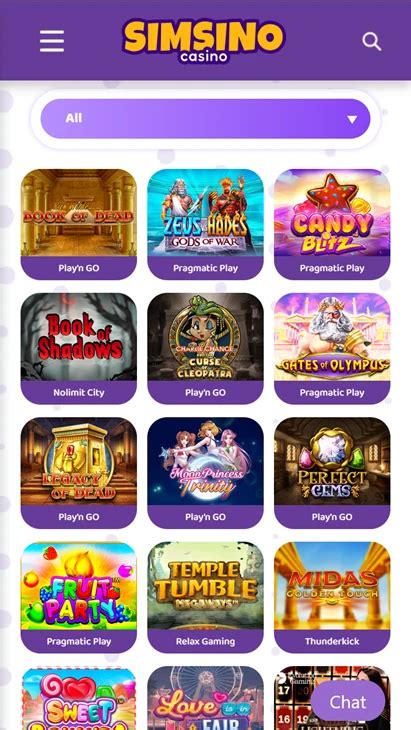 Simsino Casino App