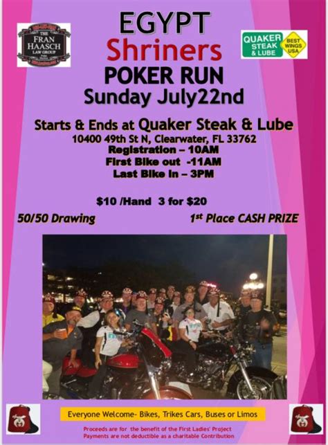 Siria Shriner Poker Run