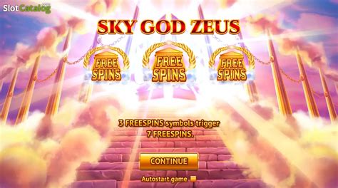 Sky God Zeus 3x3 Bodog