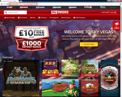 Sky Vegas Casino Login