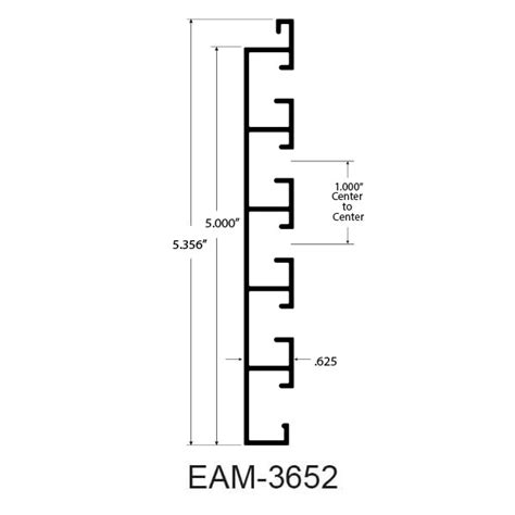 Slatwall Slot Dimensoes