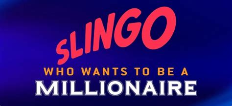 Slingo Who Wants To Be A Millionaire Netbet