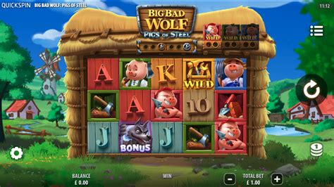 Slot Big Bad Wolf Pigs Of Steel