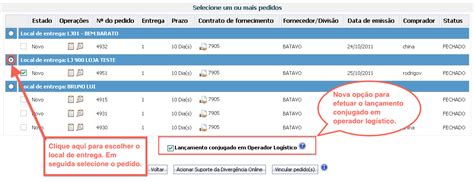 Slot De Entrega De Definicao De