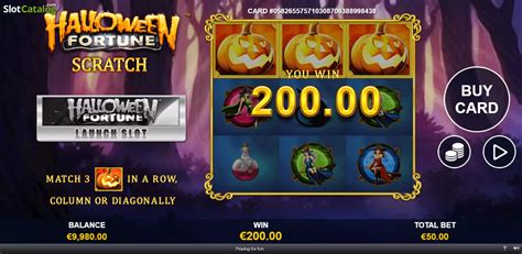 Slot Halloween Fortune Scratch