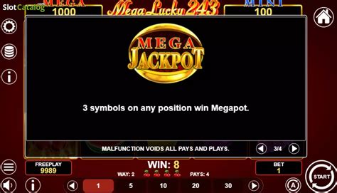 Slot Mega Lucky 243