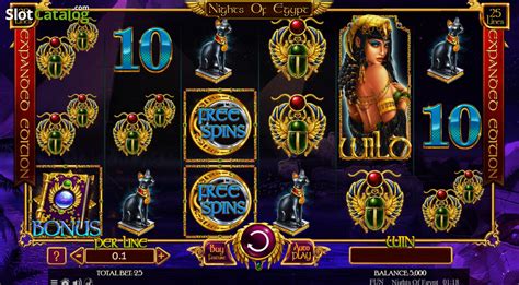 Slot Nights Of Egypt Expanded Edition