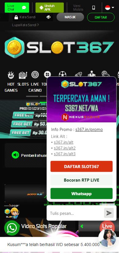 Slot367 Casino App