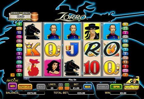 Slots Sao 4 Fun   Zorro