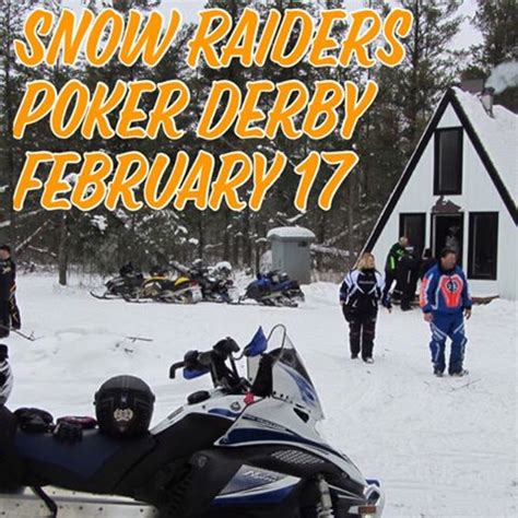 Snowmobile Poker Derby Manitoba