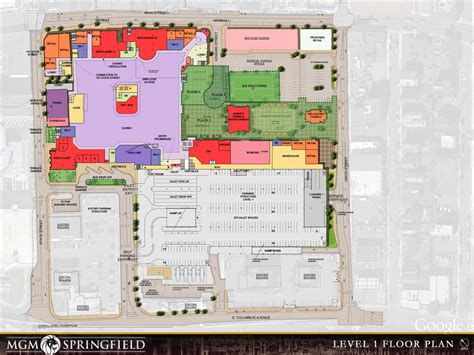Springfield Ma Casino Mapa