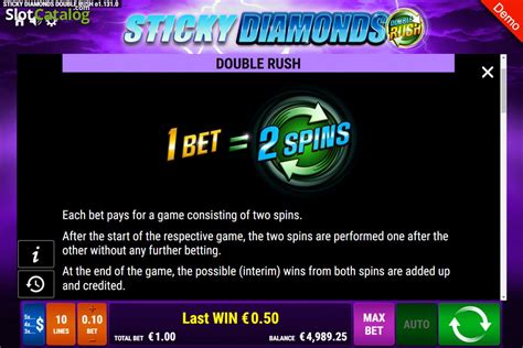 Sticky Diamond Double Rush Bet365