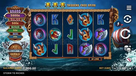 Storm To Riches Slot - Play Online