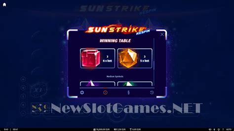 Sunstrike Respin Pokerstars