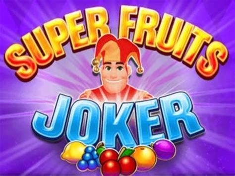 Super Fruits Joker Bodog