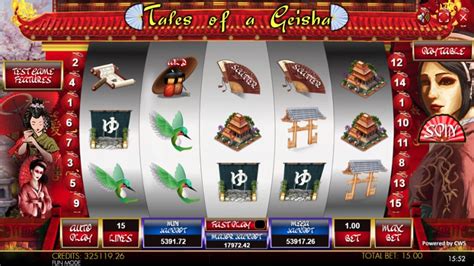 Tales Of A Geisha Slot Gratis