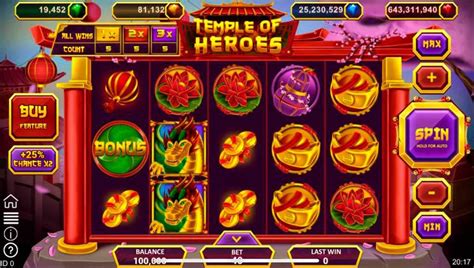 Temple Of Heroes Slot Gratis