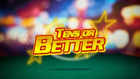 Tens Or Better 4 Leovegas