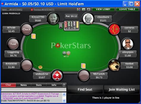 Teste De Evento Pokerstars