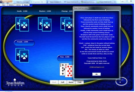 Texas Holdem Poker Software