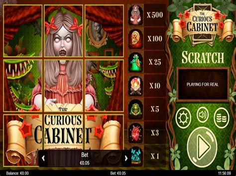 The Curious Cabinet Scratch Slot - Play Online