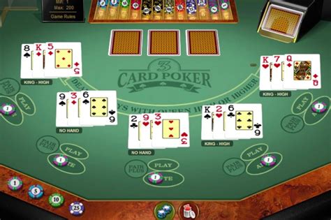 Three Card Poker 2 Sportingbet