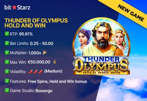 Thunder Of Olympus Hold And Win 888 Casino