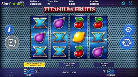 Titanium Fruits Slot Gratis