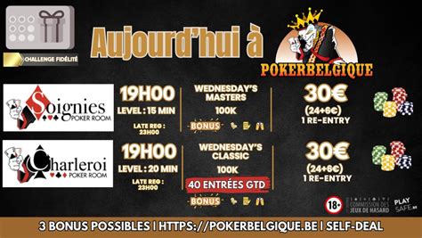 Tournois Poker Charleroi