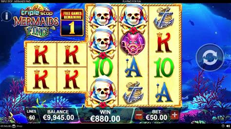 Triple Stop Mermaids Find Slot Gratis