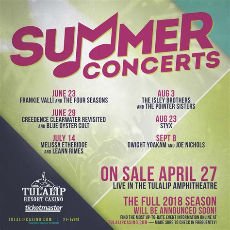 Tulalip Resort Casino Concertos