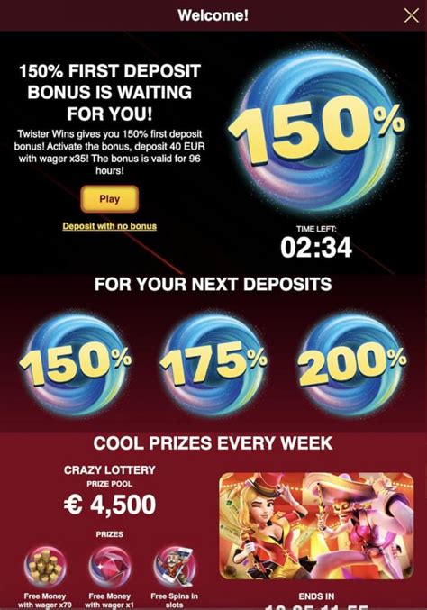 Twisterwins Casino Bonus