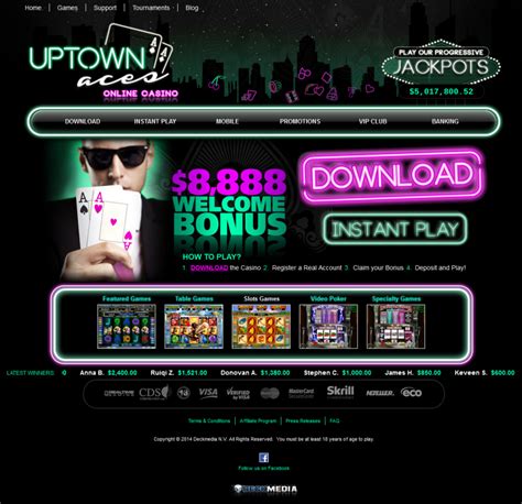 Uptown Aces Casino Download