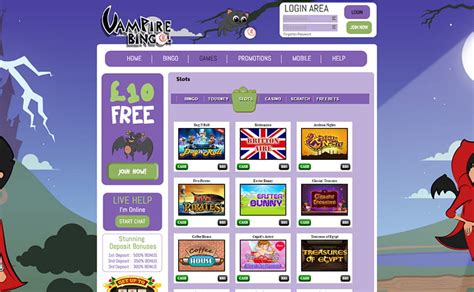 Vampire Bingo Casino Download