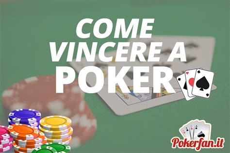 Venha Vincere Al Poker Online