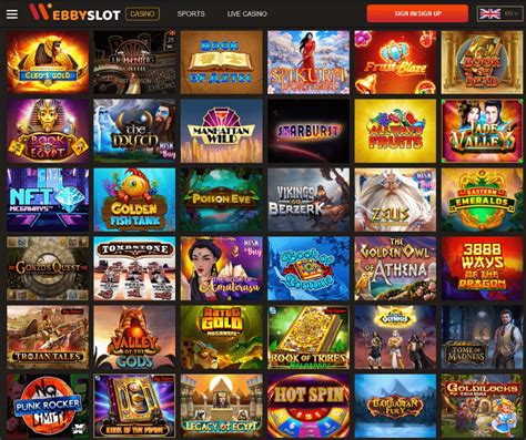 Webby Slot Casino Apostas