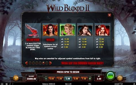Wild Blood 2 Slot - Play Online