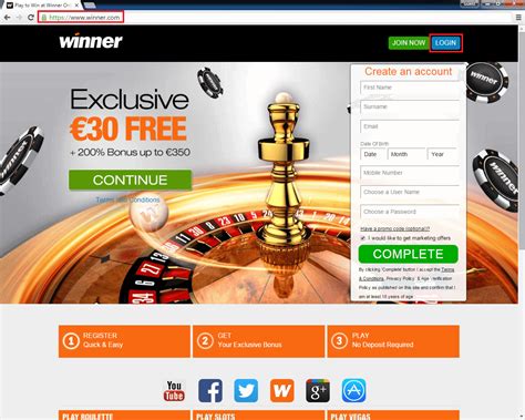 Winners Bet Casino Login