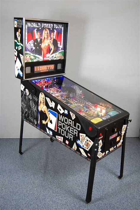 World Poker Tour Pinball Alternativo Translite